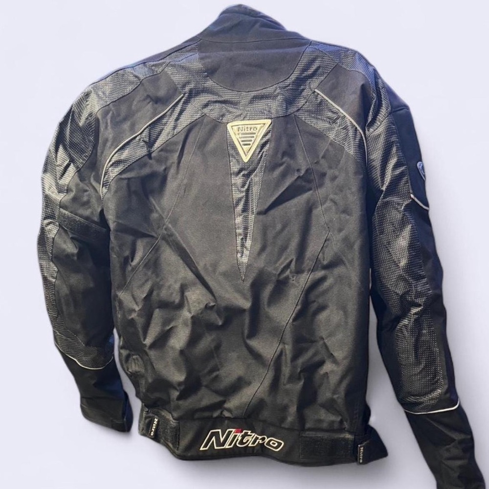 Nitro Black armored moto Jacket